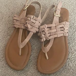 Sugar sandal in blush
